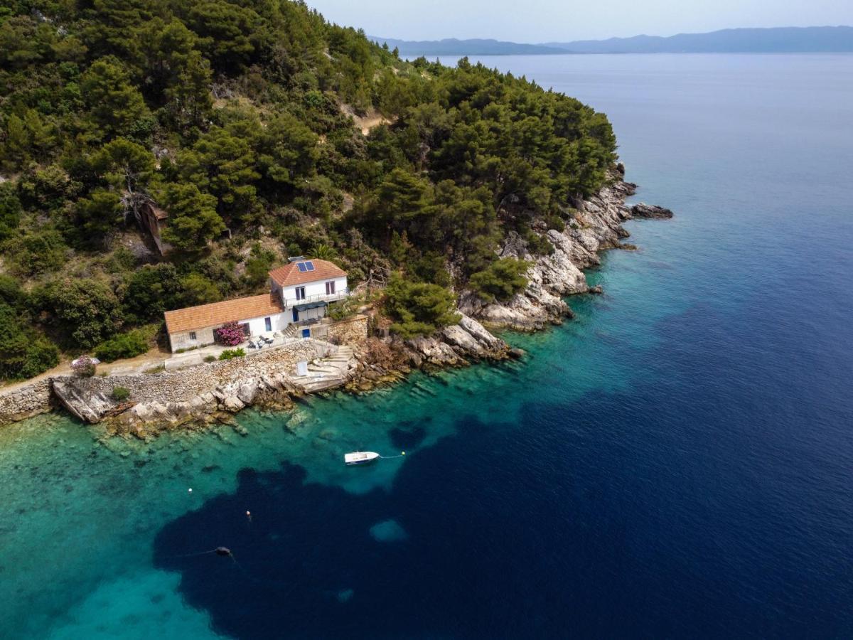 Secluded Fisherman'S Cottage Cove Skozanje, Hvar - 4009 Gdinj Exterior foto